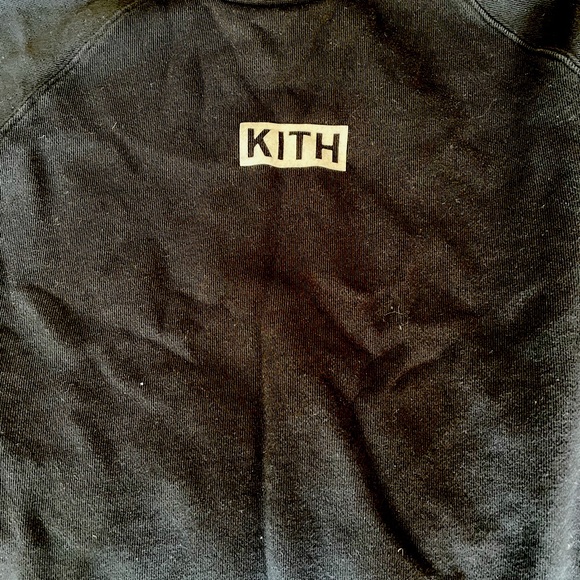 Kith x adidas terrek mens black sweatshirt sized medium. - Picture 1 of 3